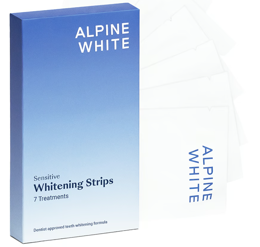 Alpine White Whitening Strips für 7 Anwendungen (1 Stk)