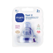 MAM Ersatzsauger, Grösse 2, 2+ Monate (2 Stk)