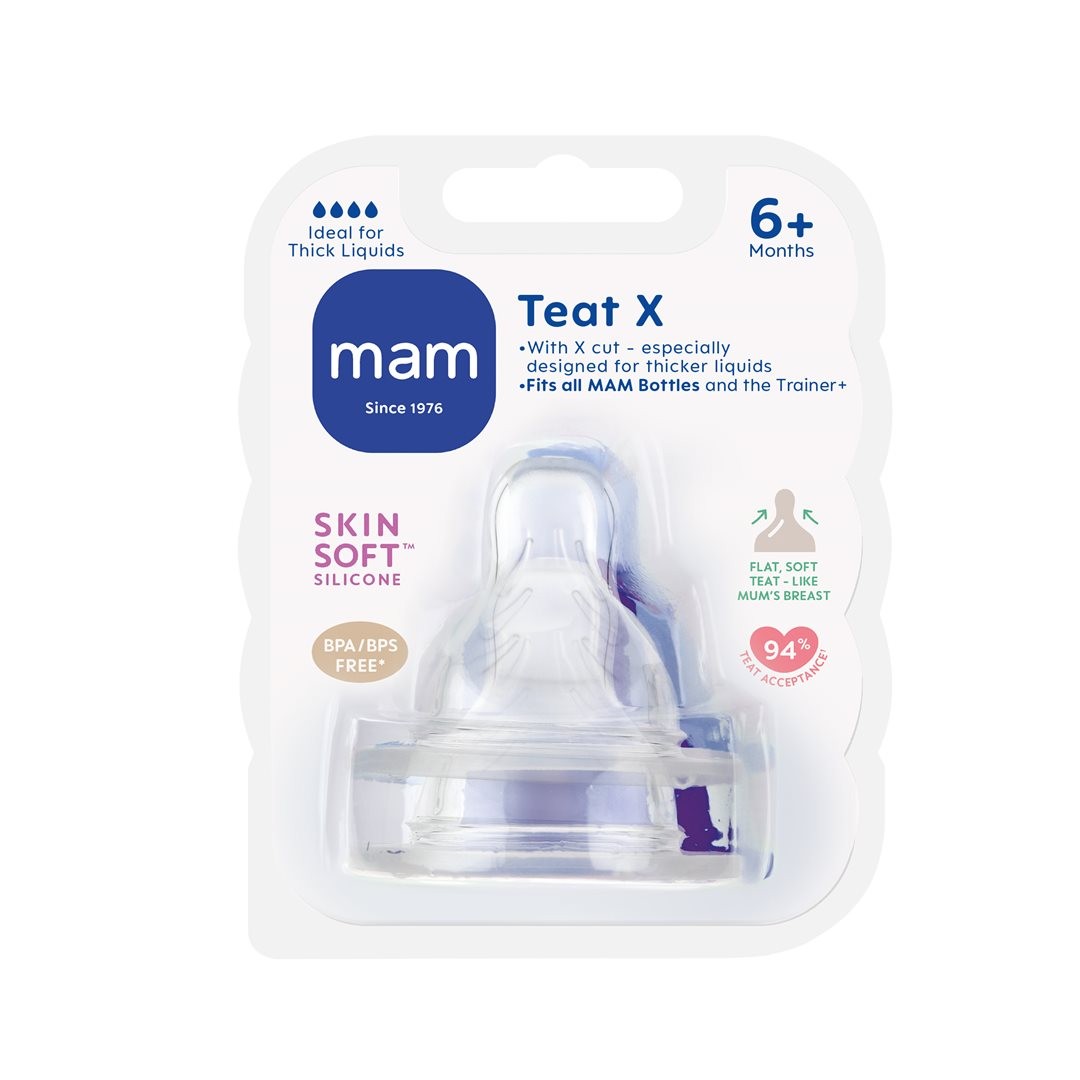MAM Ersatzsauger, Grösse X, 6+ Monate (2 Stk)