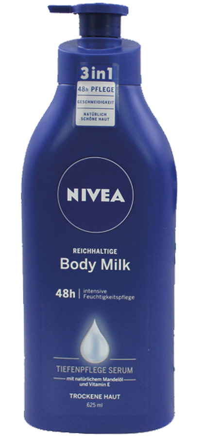 Nivea Reichhaltige Body Milk (625ml)