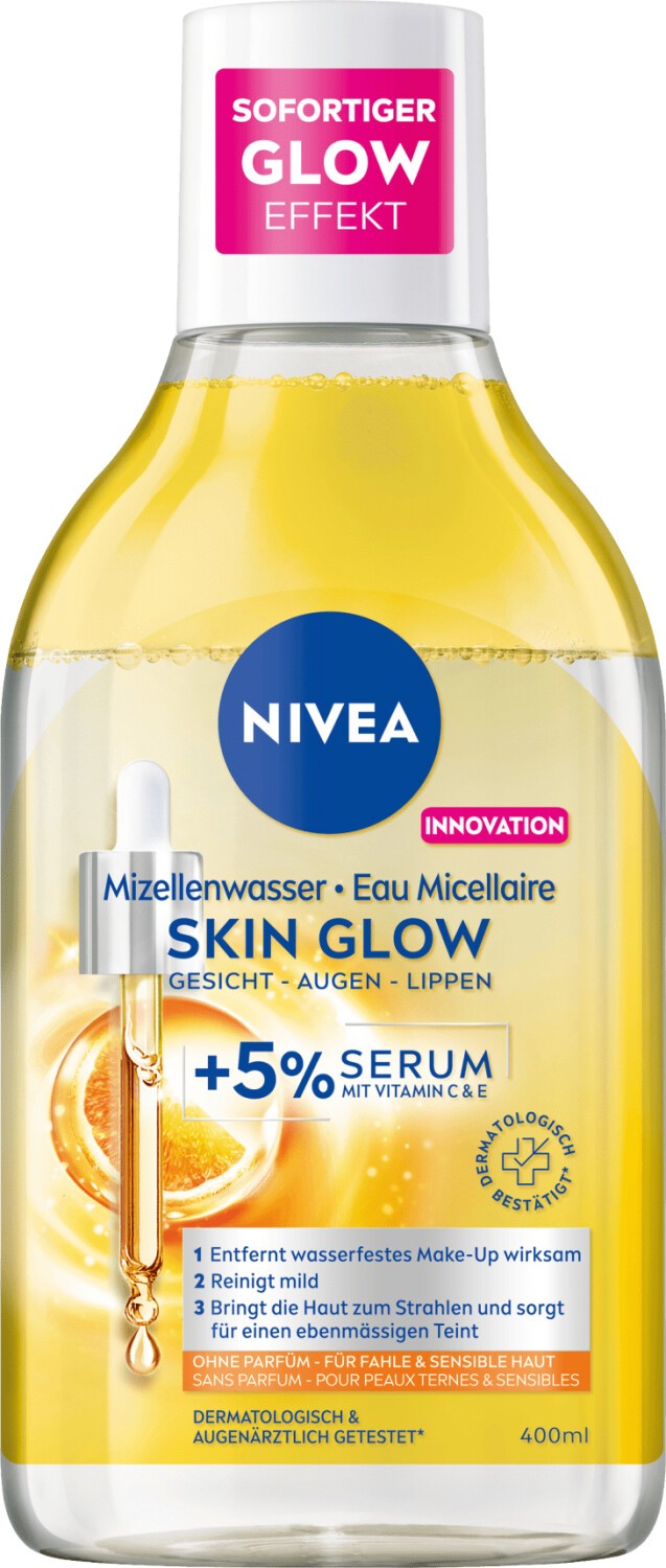 Nivea Mizellenwasser Skin Glow (400ml)