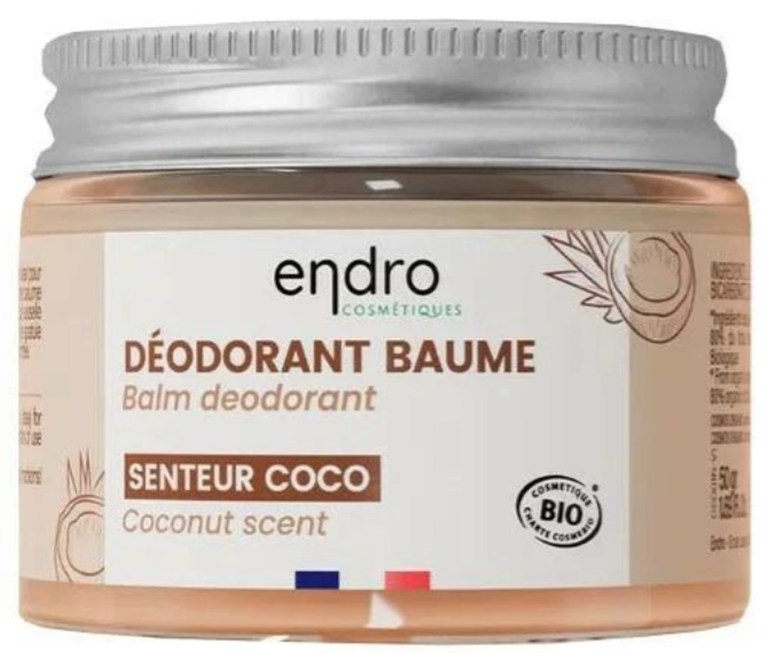 endro Deocreme Sensitive skin Kokosnuss, mit Holzspatel (50ml)