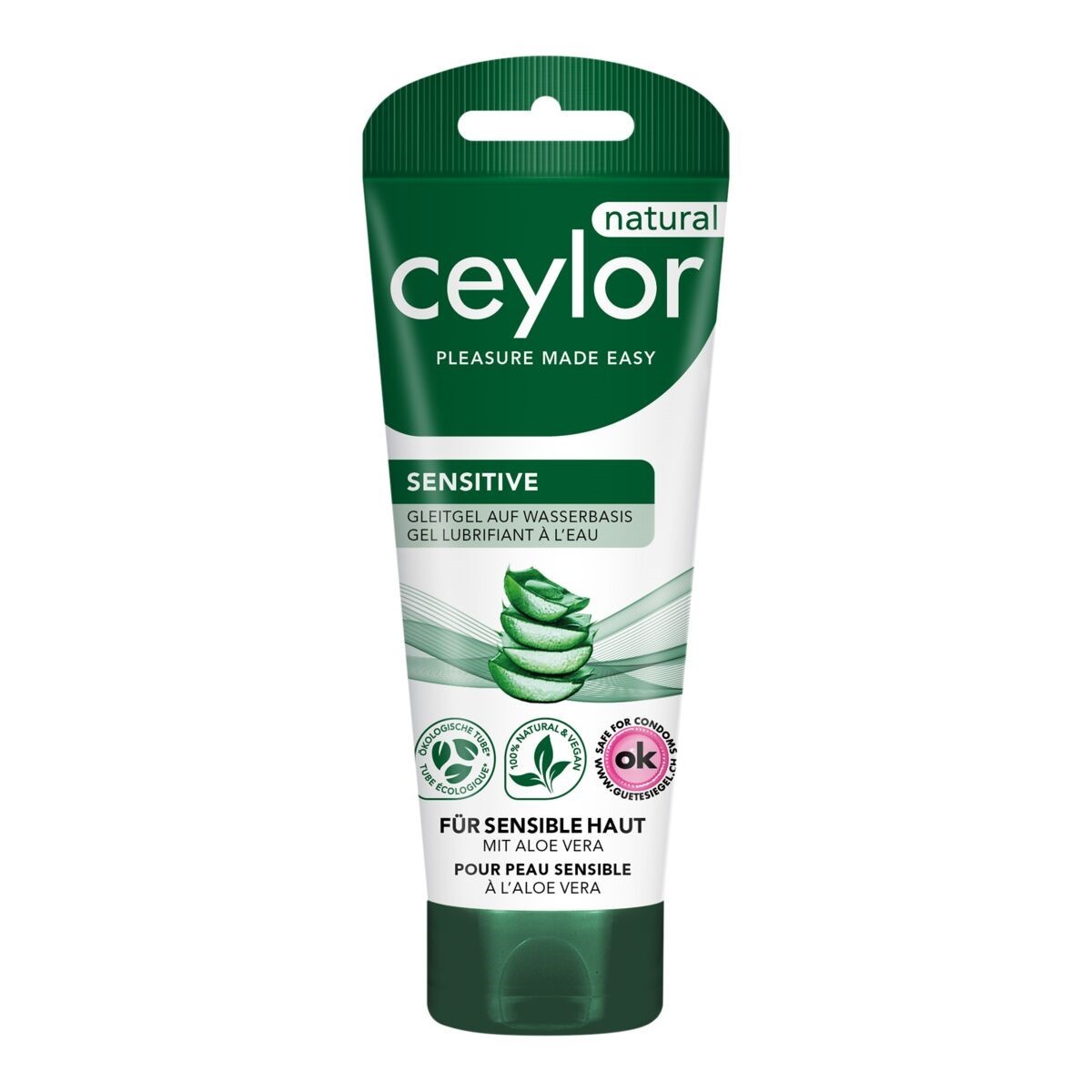 Ceylor Natural Sensitive Gleitgel mit Aloe Vera (100ml)