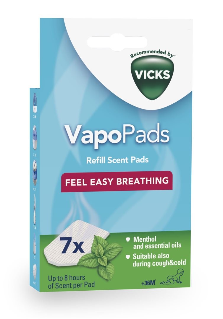 VICKS VapoPads Menthol Nachfüll-Duftpads (7 Stk)