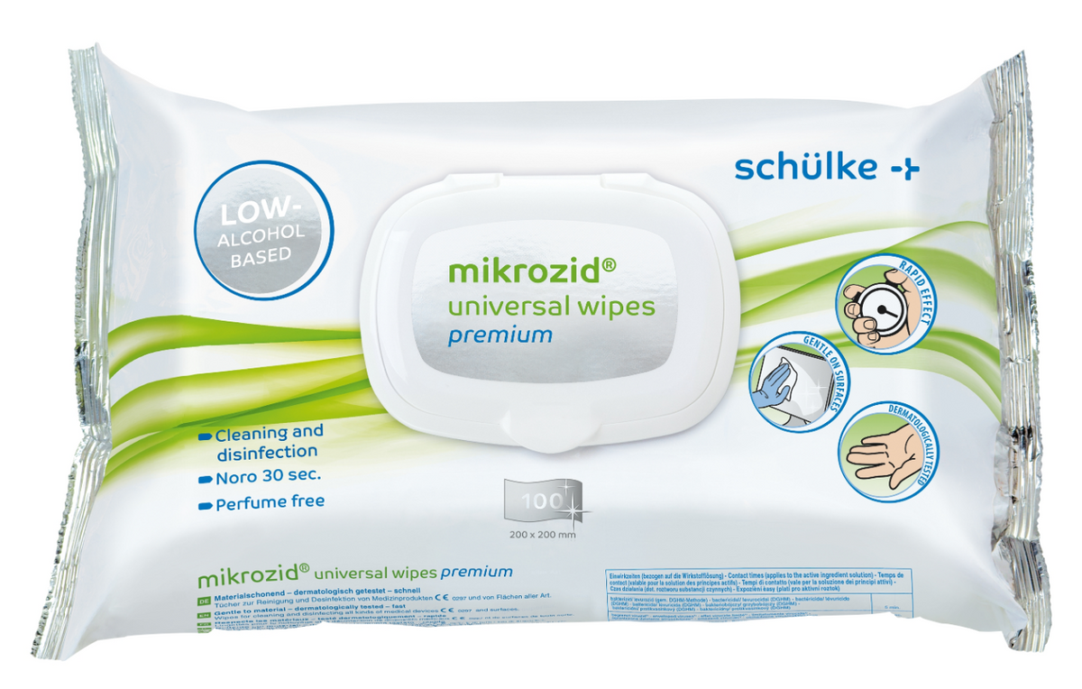 Schülke mikrozid Universal Wipes Premium (100 Stk)