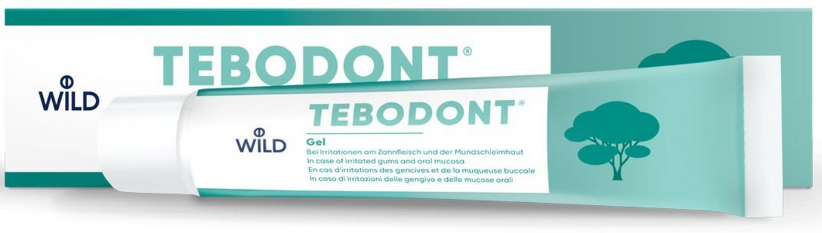 Tebodont Gel,  bei Irritationen am Zahnfleisch & Mundschleimhaut (18ml)