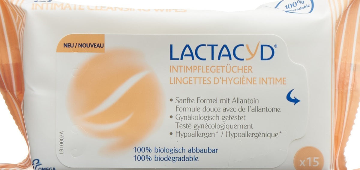 Lactacyd Intimpflegetücher (15 Stk)