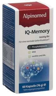 Alpinamed IQ-Memory Kapseln (60 Stk)