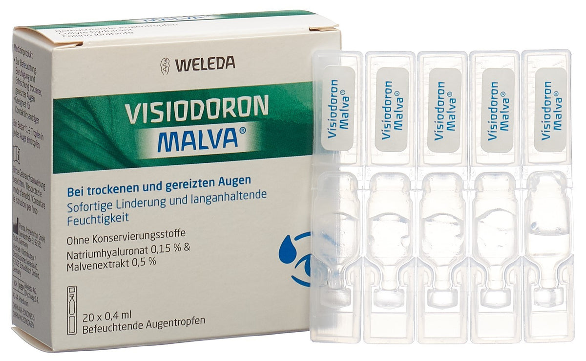Weleda Visiodoron MALVA Augentropfen (20x0.4ml)