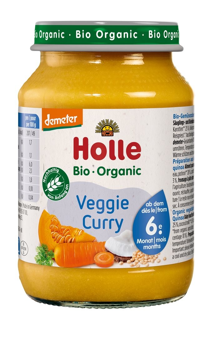 Holle Veggie Curry (190g)