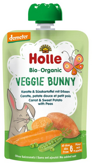 Holle Quetschbeutel Veggie Bunny (100g)