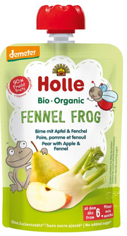 Holle Quetschbeutel Fennel Frog (100g)