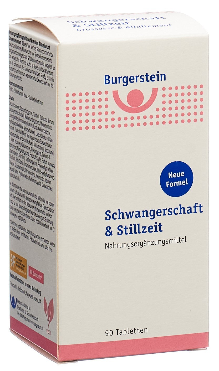 Burgerstein Schwangerschaft & Stillzeit Tabletten (90 Stk)