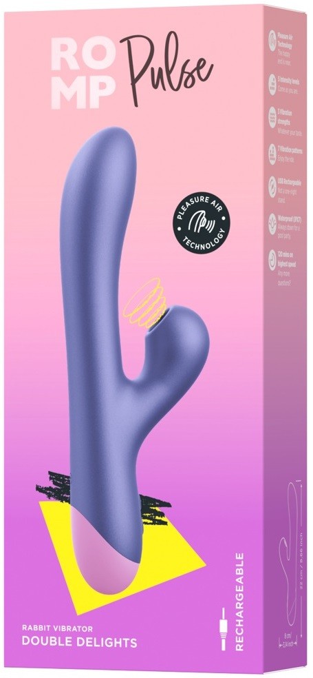 ROMP Pulse Rabbitvibrator (1 Stk)