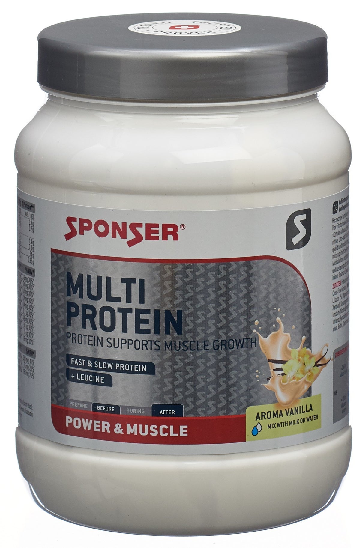 Sponser Multi Protein Vanille (425g)