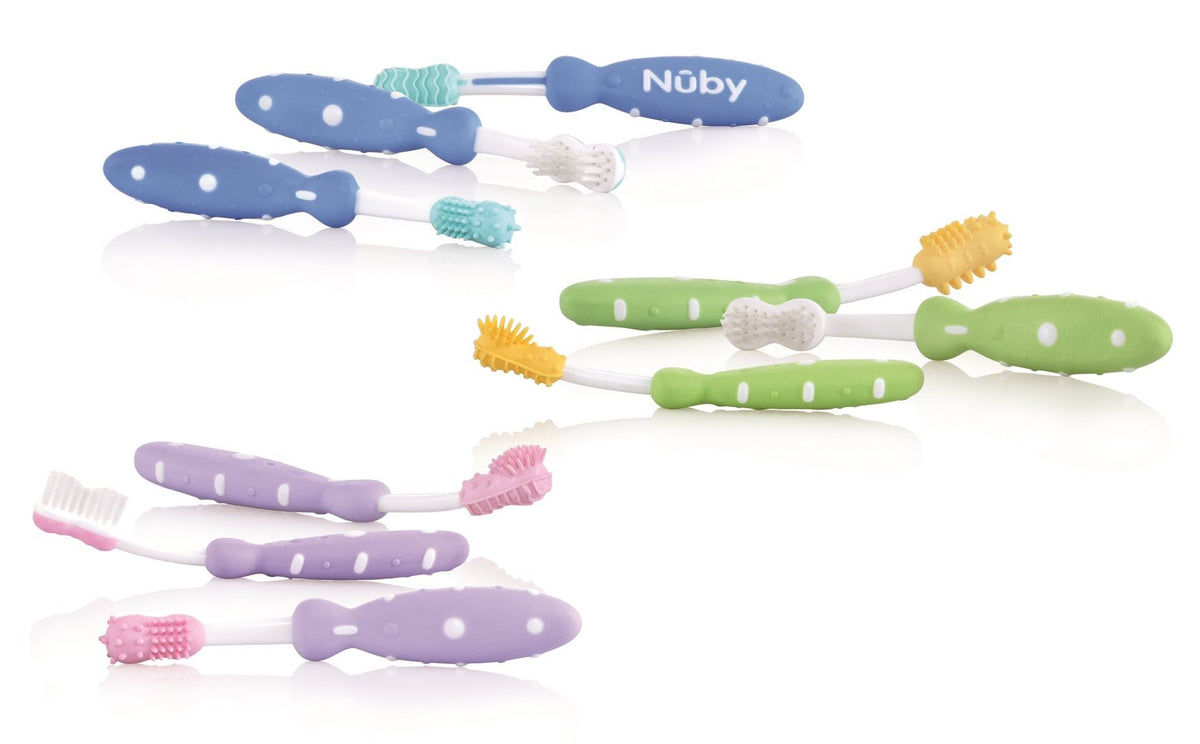 Nuby Zahnputztrainer, 3 Stages (1 Stk)