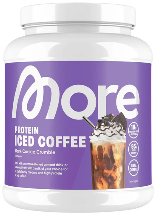 More Nutrition Protein Iced Coffee Dark Cookie Crumble (500g)