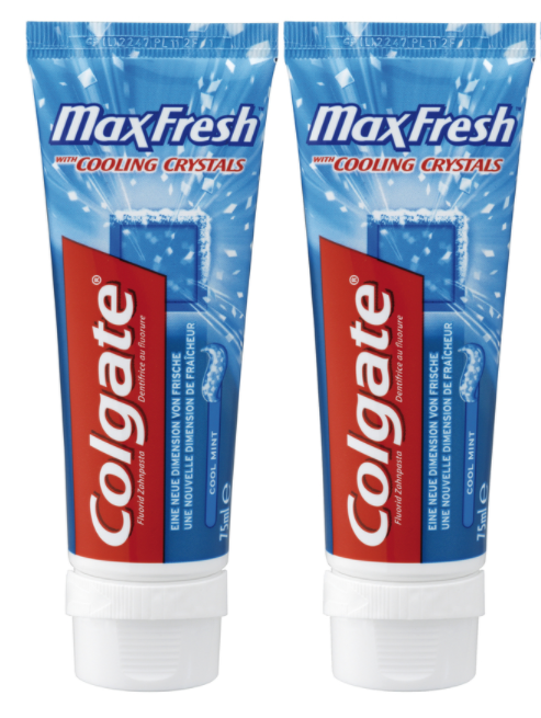 COLGATE Max Fresh Cool Mint Zahnpasta (2x75ml)