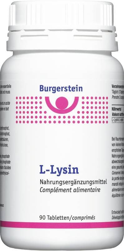 BURGERSTEIN L-Lysin Tabletten (90 Stk)