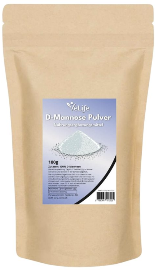 VeLife D-Mannose Pulver (100g)