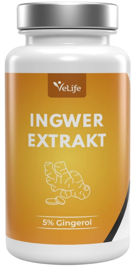 VeLife Ingwer Extrakt Kapseln (60 Stk)
