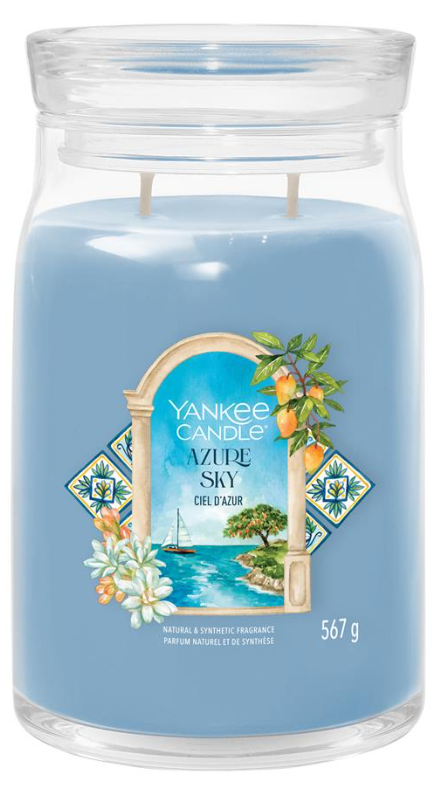 Yankee Candle Azure Sky Signature Large Jar (1 Stk)