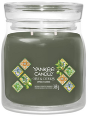 Yankee Candle Olive & Cypress Signature Medium Jar (1 Stk)