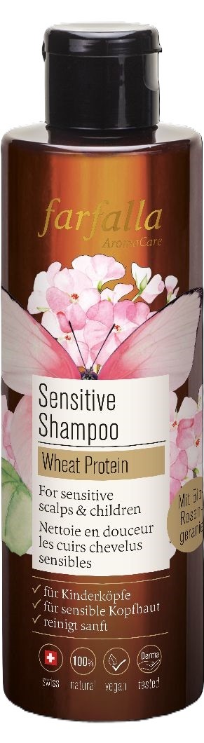 Farfalla Sensitive Shampoo Wheat Protein (200ml)