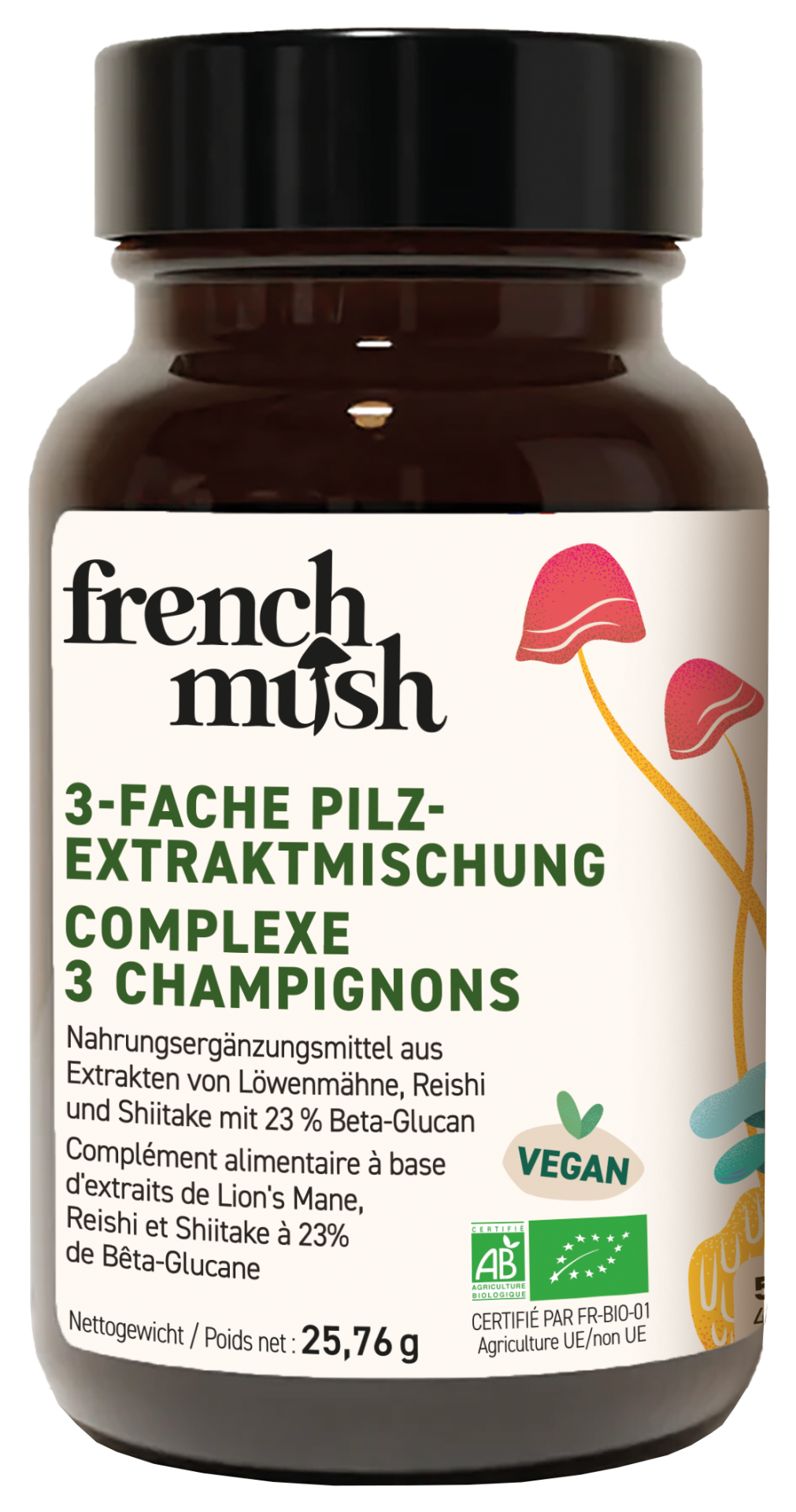 French Mush Löwenmähne-Kapseln (56 Stk)