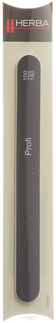 Herba - Nagelfeile Profi Körnung 100/180 (1 Stk)