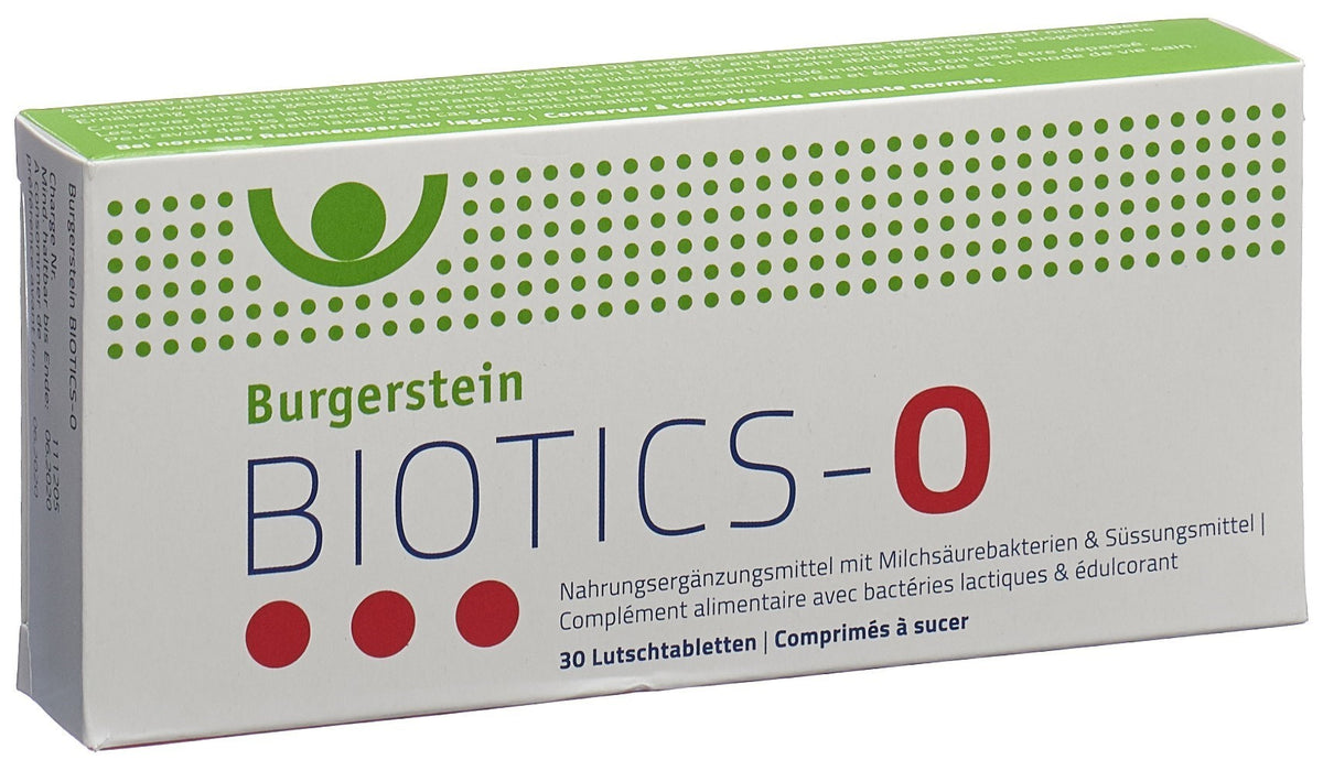 Burgerstein Biotics-O Tabletten (30 Stk)