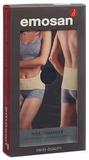 Emosan Ultra Nierenwärmer Velcro grau, Grösse L (1 Stk)
