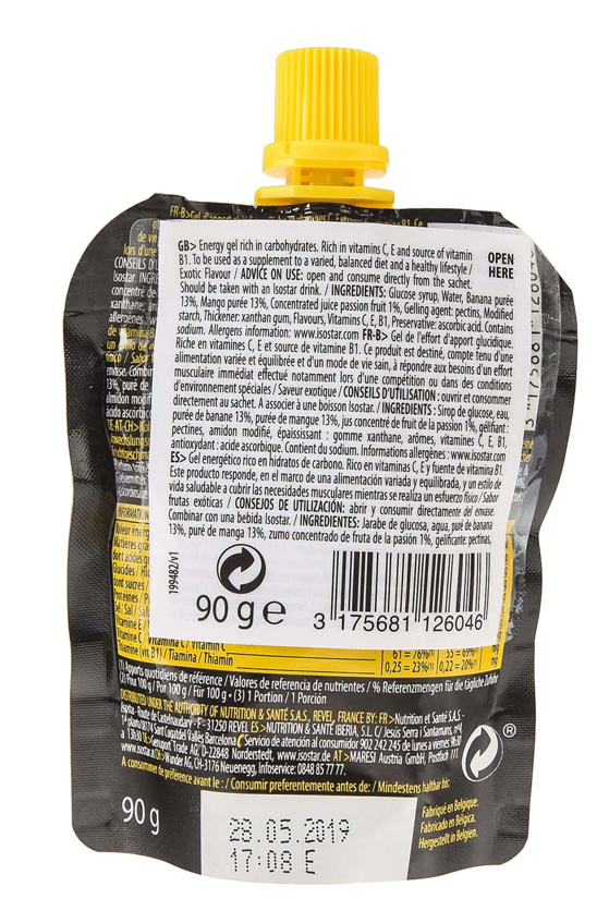 isostar Actifood Fruit Gel Exotisch (90g)