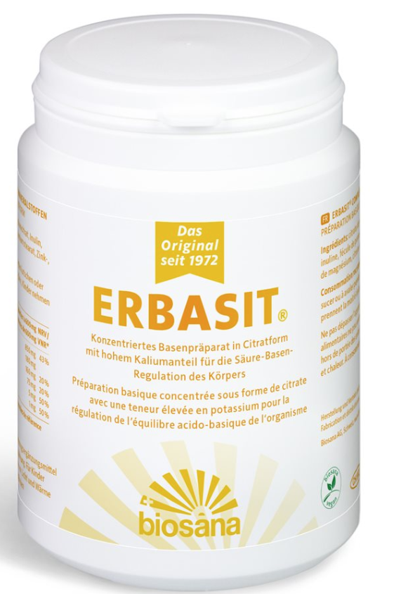 Biosana ERBASIT konzentriertes Basenpräparat Tabletten (300 Stk)