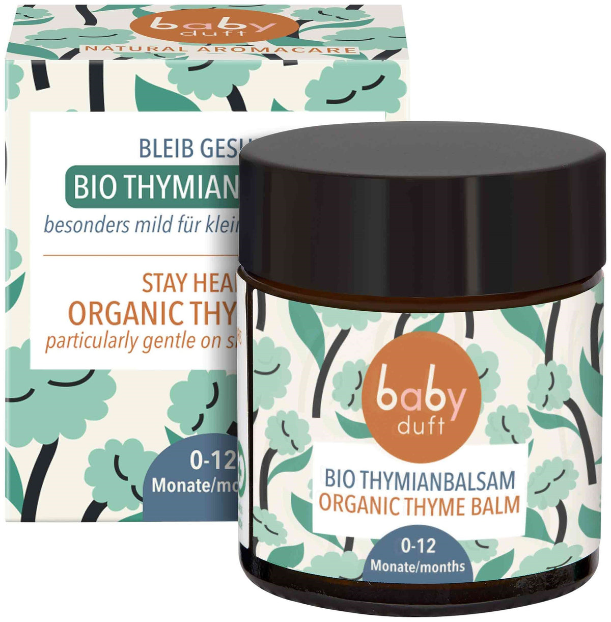 Babyduft Bleib Gesund Bio Thymian Balsam, 0-12 Monate (30ml)