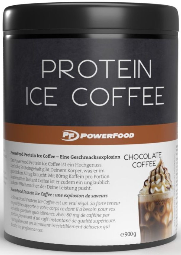 PowerFood Protein Ice Coffee Chocolate Coffee (900g)