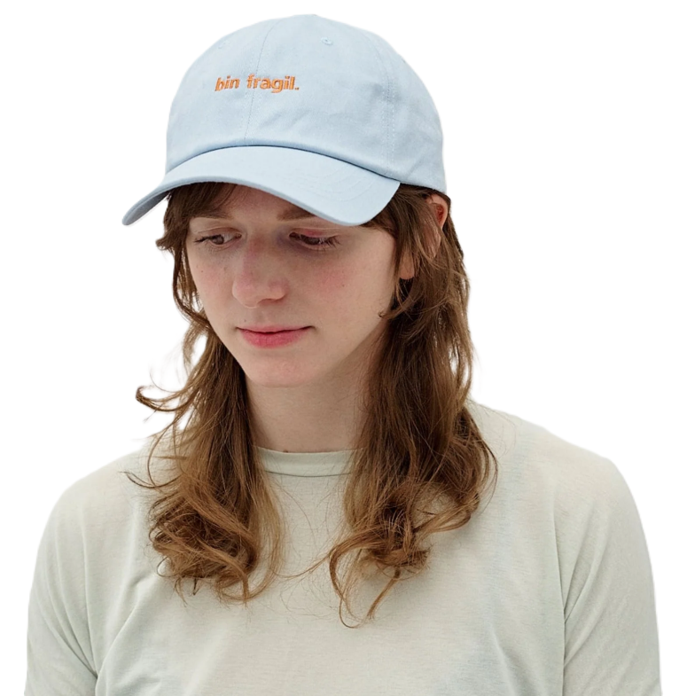 finally. Cap "bin fragil" (1 Stk)