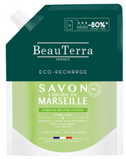 BeauTerra Flüssigseife Marseille Minze-Zitrone (900ml)