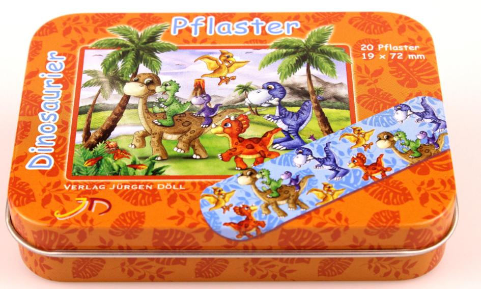 DÖLL Heftpflaster Heftpflaster Dinosaurier 19x72mm (20 Stk)