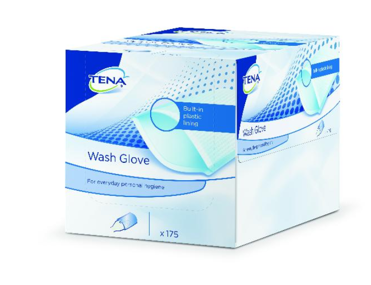 Tena Wash Handschuhe mit Folie (175 Stk)
