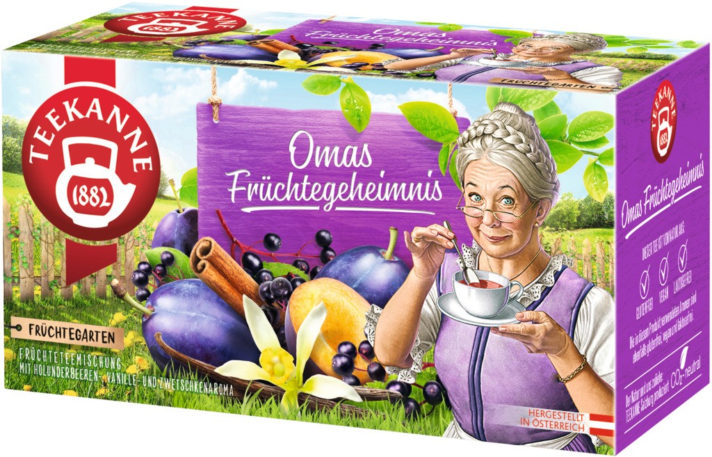 TEEKANNE Omas Früchtegeheimnis (20 Beutel)