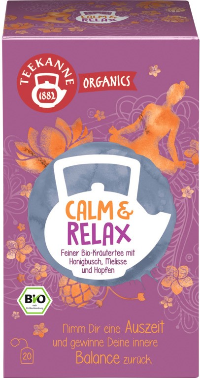 TEEKANNE BIO Calm & Relax (20 Beutel)