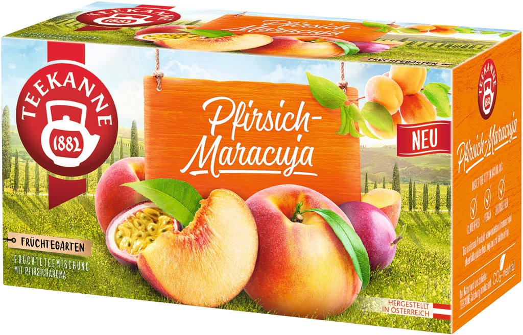 TEEKANNE Pfirsich-Maracuja (20 Beutel)