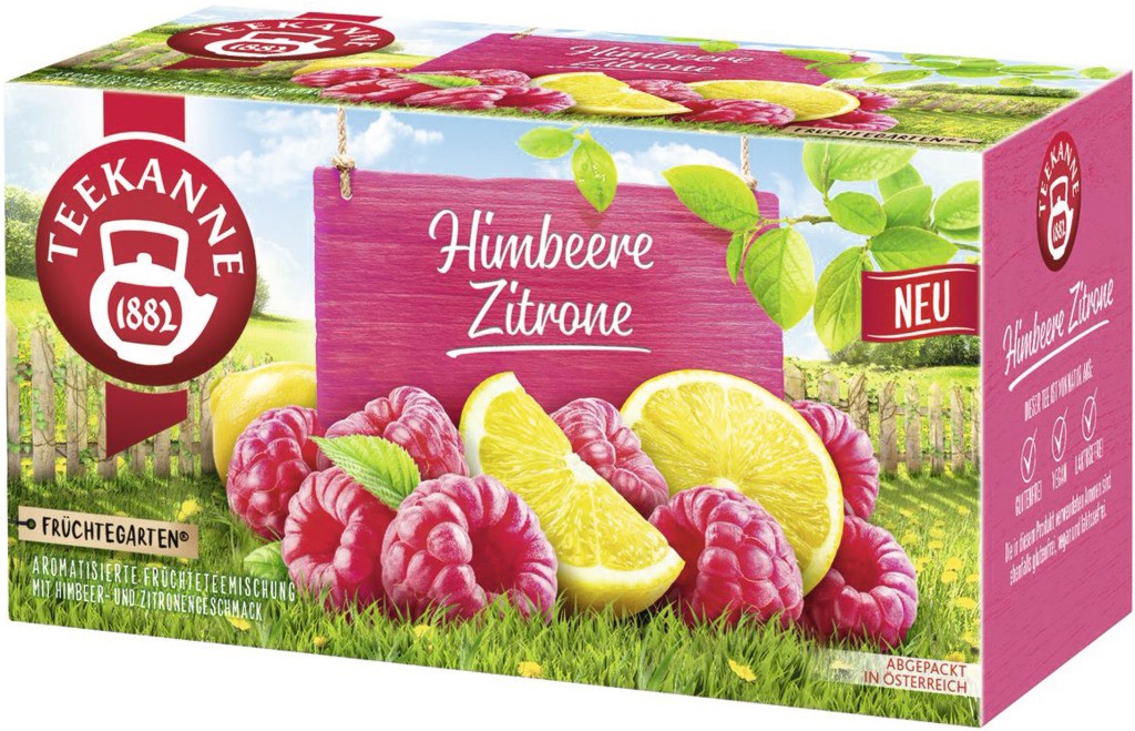 TEEKANNE Himbeer-Zitrone (20 Beutel)