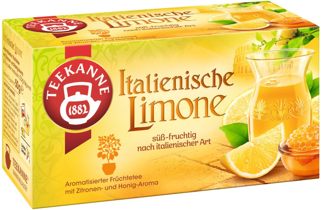 TEEKANNE Italienische Limone (20 Beutel)