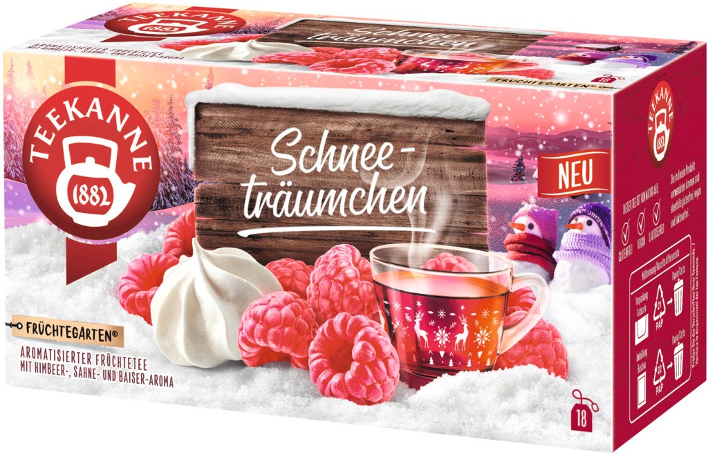 TEEKANNE Schneeträumchen (18 Beutel)