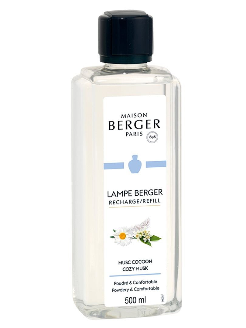 MAISON BERGER Lampen Nachfüllung Pudriger Moschus (500ml)