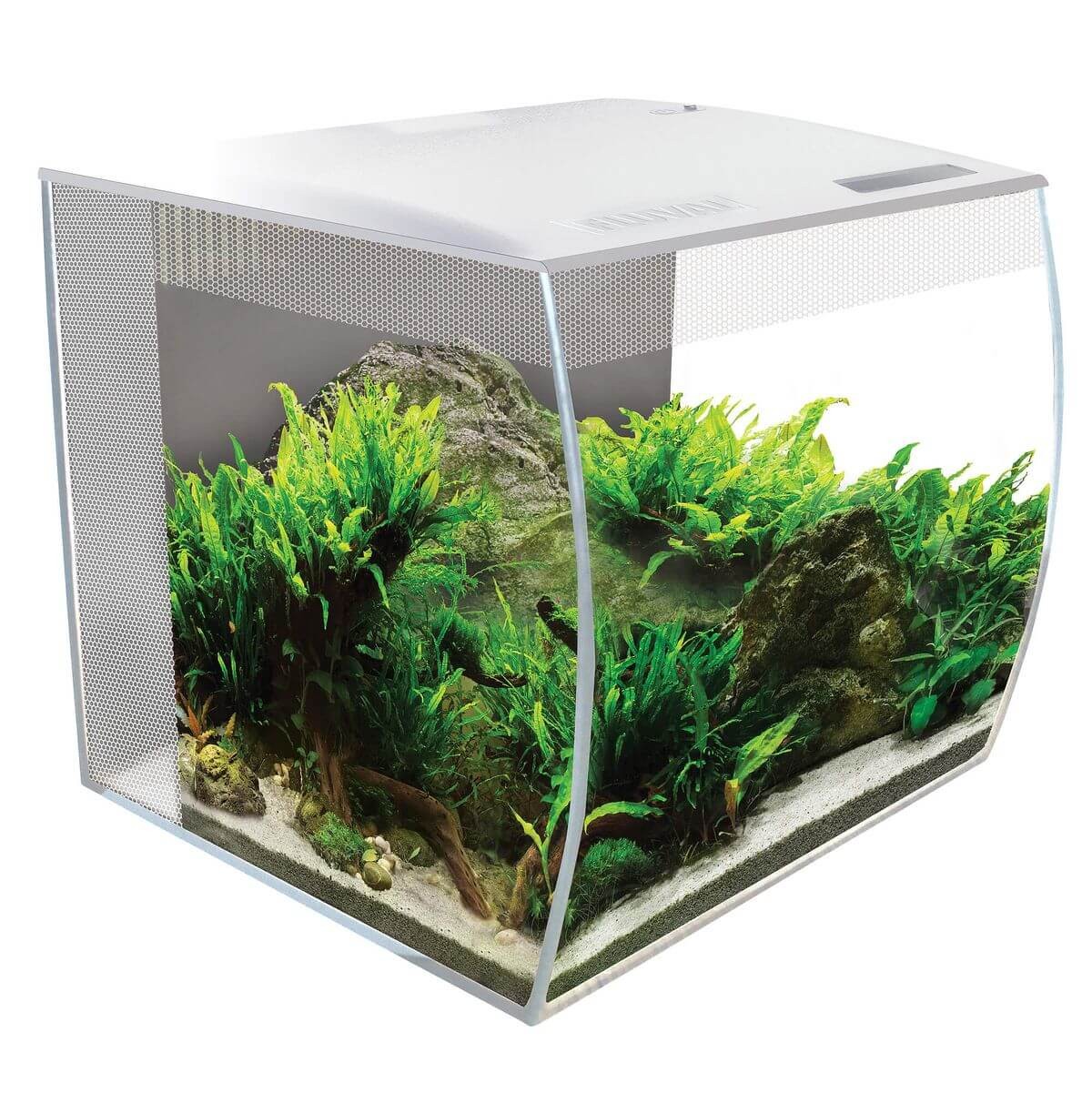 Fluval Aquarium Flex LED iweiss, 34 Liter, 33x33x35cm (1 Stk)