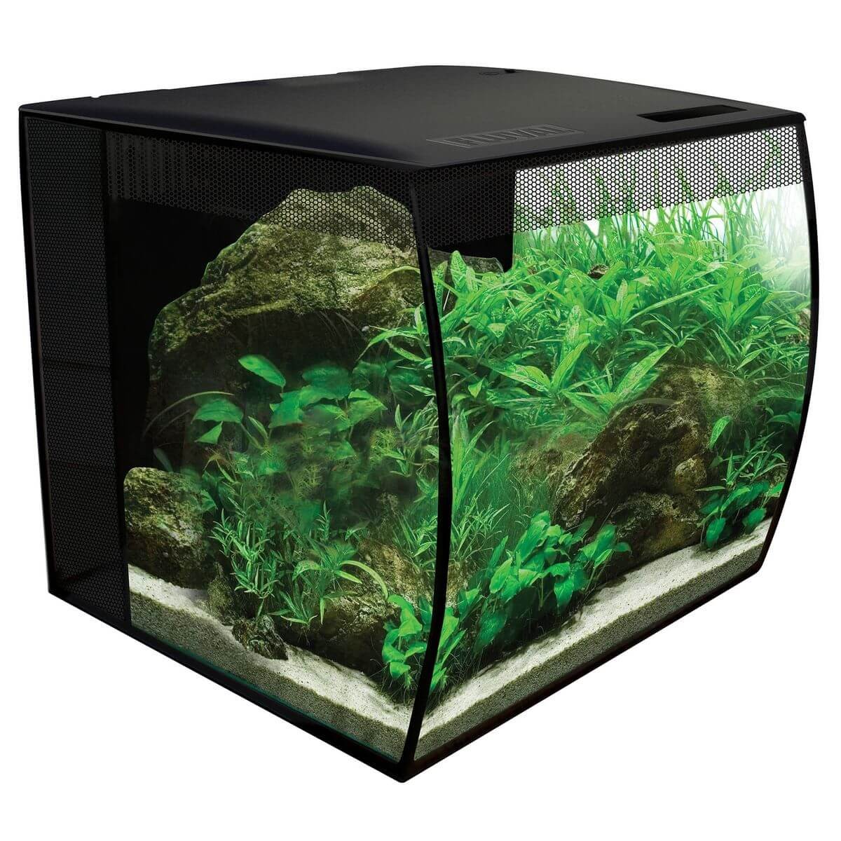 Fluval Aquarium Flex LED schwarz, 57 Liter, 41x39x41cm (1 Stk)