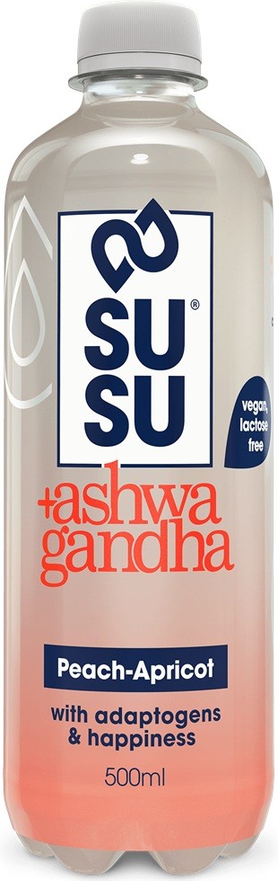 SUSU Ashwagandha Pfirsich-Aprikose (500ml)